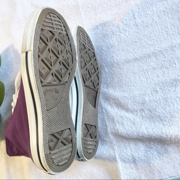 SOLD Converse Lavender Purple High Top Canvas - Picture 5 of 5